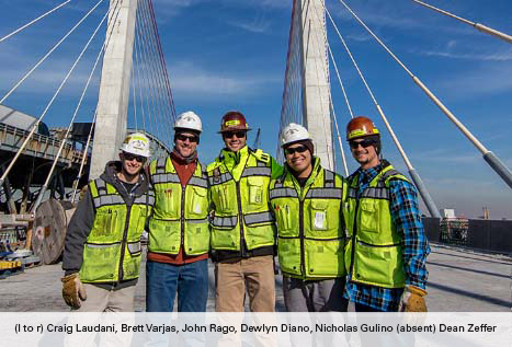 LiRo-Hill was the on-site Quality Control Team for SKE during construction of the new Kosciuszko Bridge replacement project. 