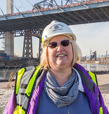 LiRo-Hill was the on-site Quality Control Team for SKE during construction of the new Kosciuszko Bridge
