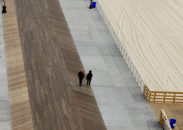 After Superstorm Sandy in 2012, LiRo-Hill assessed the Long Beach NY Boardwalk and completed the Long Beach NY Boardwalk Reconstruction project - City of Long Beach Department of Public Works Boardwalk Reconstruction - LiRo