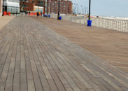 After Superstorm Sandy in 2012, LiRo-Hill assessed the Long Beach NY Boardwalk and completed the Long Beach NY Boardwalk Reconstruction project - City of Long Beach Department of Public Works Boardwalk Reconstruction - LiRo