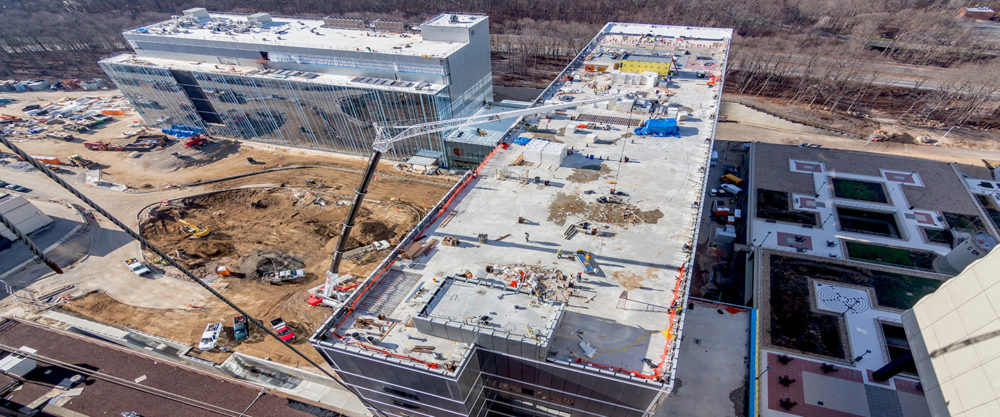 SUNY Stony Brook New Medical and Research Translation (MART) Building and Hospital Pavilion