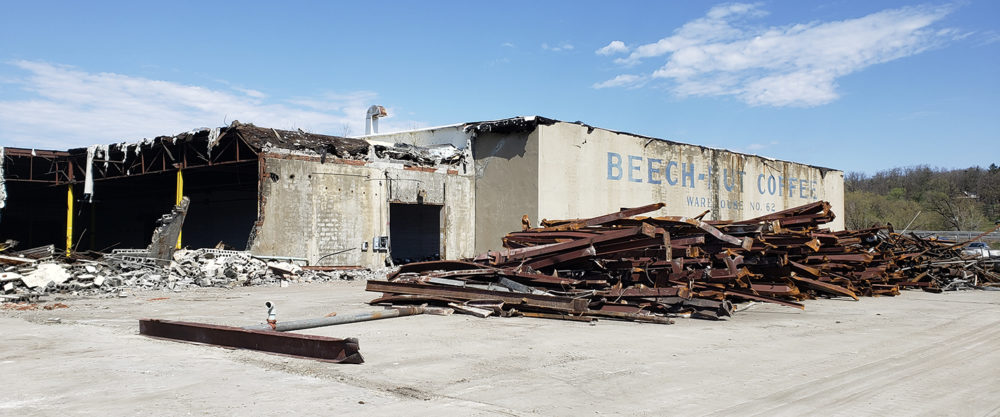 Engineering services and construction management for plant abatement and demolition of multiple structures at the abandoned Beech-Nut Facility - LiRo.