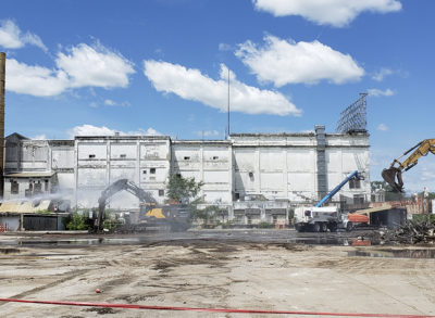 Engineering services and construction management for plant abatement and demolition of multiple structures at the abandoned Beech-Nut Facility - LiRo.