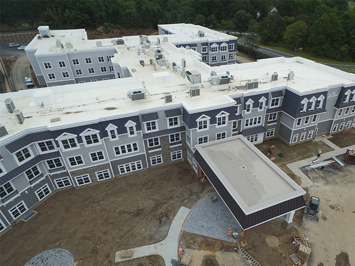 LiRo-Hill provided all land surveying services for The Engel Burman Group at the new 280-unit assisted living project called The Bristal and The Bristal Grand at Jericho.