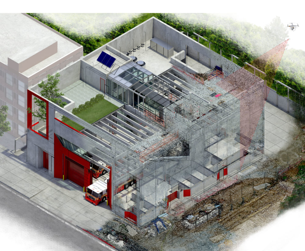LiRo is providing construction management, BIM management and VDCO services for the New Firehouse for Rescue 2 located on Sterling Place in Brooklyn, NY.