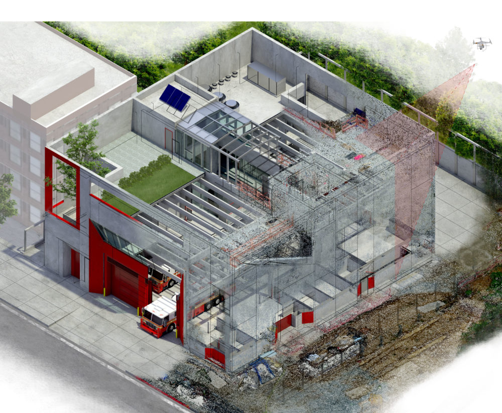 LiRo-Hill is providing construction management, BIM management and VDCO services for the New Firehouse for Rescue 2 located on Sterling Place in Brooklyn, NY.