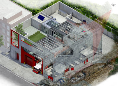 LiRo is providing construction management, BIM management and VDCO services for the New Firehouse for Rescue 2 located on Sterling Place in Brooklyn, NY.